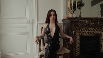 Madelaine_Rousset: 169 - Softdom JOI - Latex Cheeks
