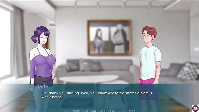 Joystick Cinema: Sexnote - (pt 81) - Shy MILF Gives Me a Reward for Hardwork