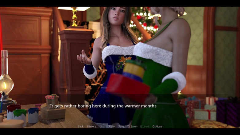 AVN Teller: The Lust City - 18 Year Old Busty Cristmas Elf Shows Her...