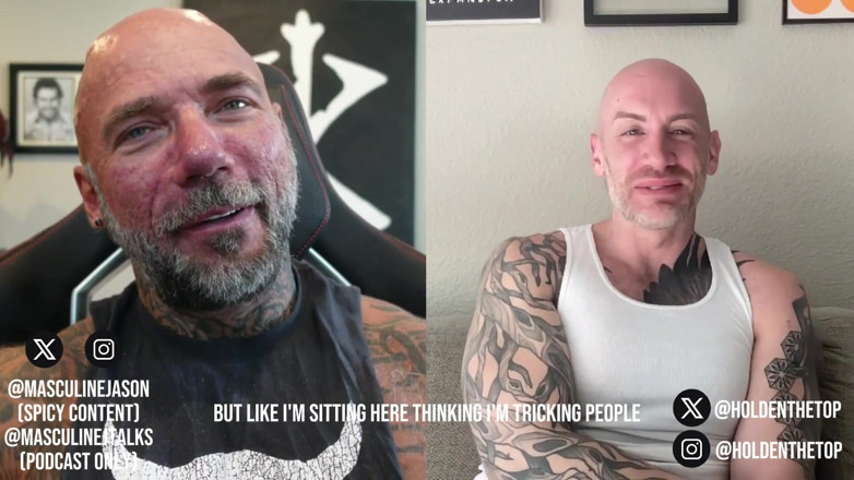 Raw and Uncensored with Masculine Jason: Porn Star Confessions - Holden the Top (episode 210)