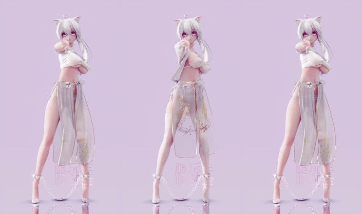 MikuMotion: [mmd] Hábito da Freira Mago