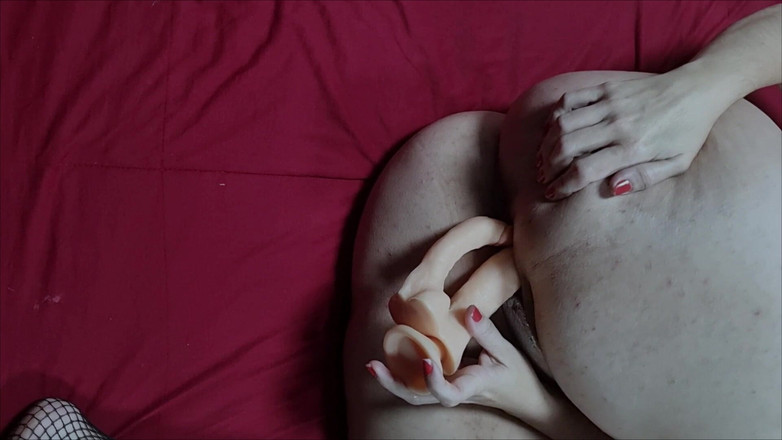 Minhaesposaparaoutro: मेरे खिलौने के साथ डिल्डो डबल पेंटरेशन