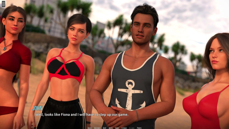 3D Cartoon Porn: Dominos Beach 18: Tryouts Rounds 1-2 (sfw)