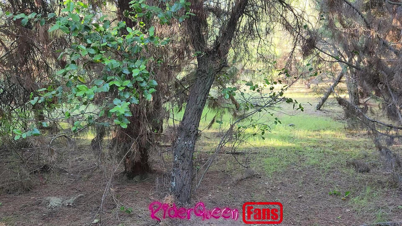 Riderqueen BBW Step Mom Latina Ebony: Riderqueen sam, na zewnątrz, filmy z fanami