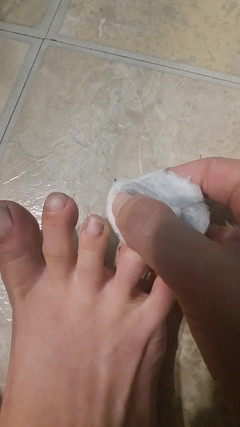 Naughty alchemy: Польское удаление педикюра