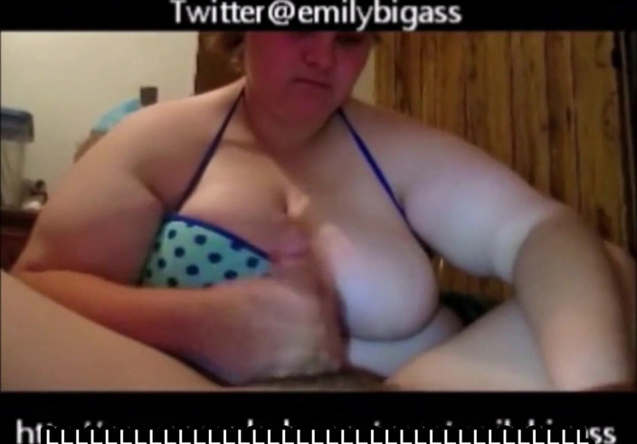 Fat Goddes: Huge Tits Babe in Bikini Giving Out Hand Jobs Tits...