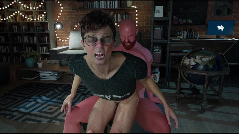Denis animation: The Suprrise Mascoline Girl Anal Fucked