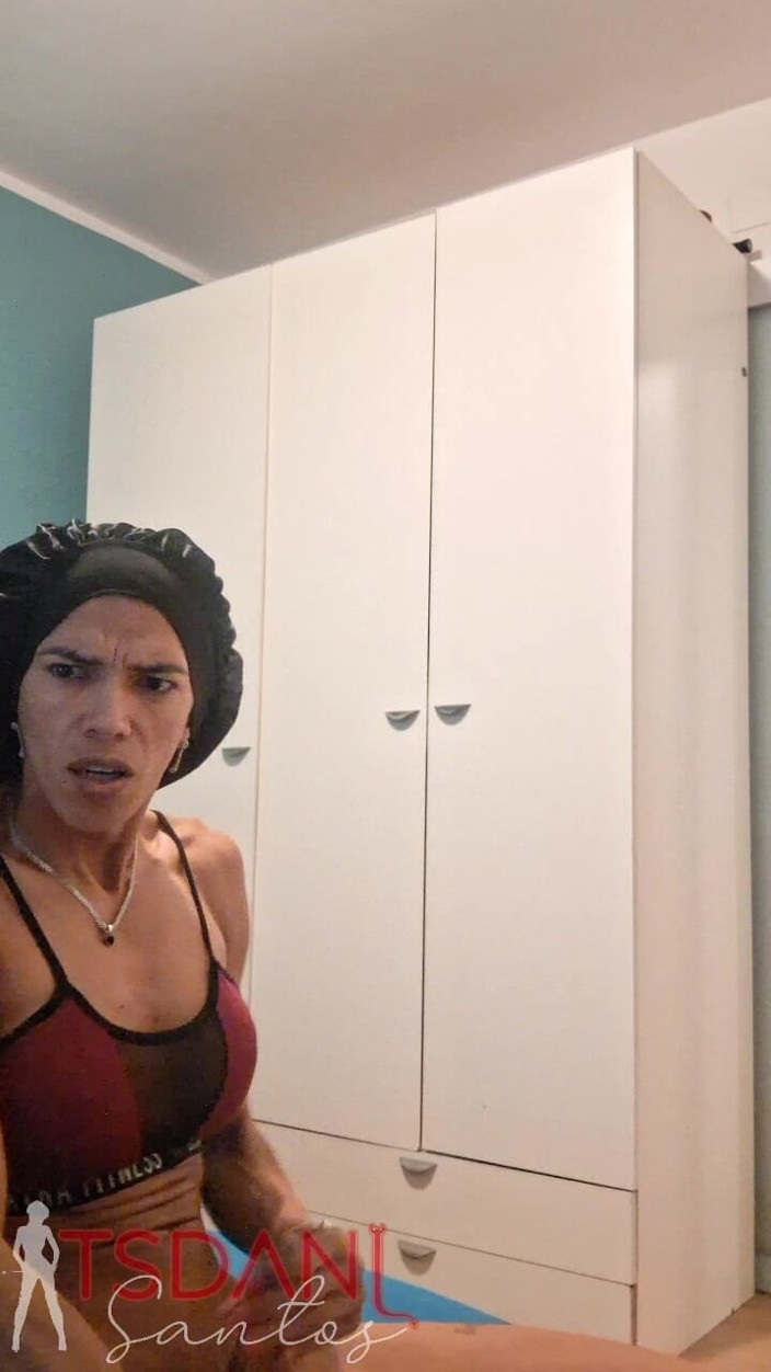 Tsdanisantos1: Oh, It's so Hot, I'm Going to Take My Dick...