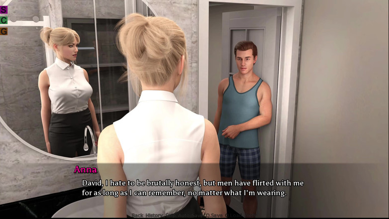 Johannes Gaming: Um casamento perfeito # 45 Hank deu a Anna uma palmada