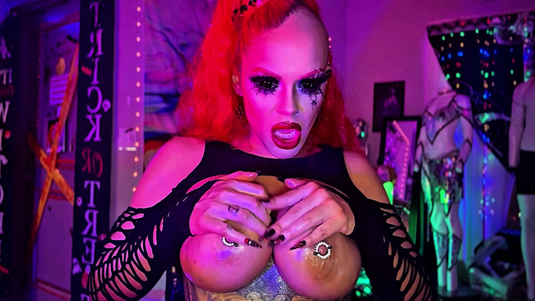 Red X: 4K zrujnowane przez Spider Queen Filthy Strip do JOI