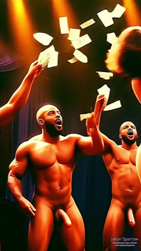 Maricas White Boi e Sua Esposa: Strippers para Big Black Daddy - Rainha de Espadas - Capítulo 3: o Clube (ai Animado)