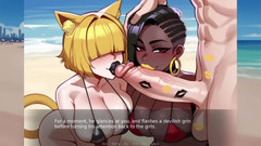 Studio-77: वे Bwc से प्यार करते हैं - Nyatorase #17 दृश्य उपन्यास गेमप्ले