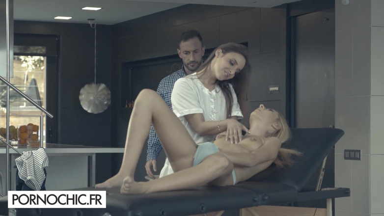 Pornochic: Trio con la massaggiatrice