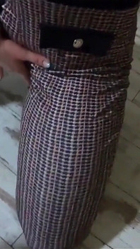 Tight Jumpsuit, Furry Boots & Messy Deepthroat with a Cum-licking Finish