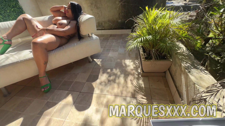 marquesxxx1: Amazing Blowjob &amp; Rough Outdoor Fuck with Luana Bittencourt