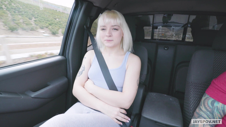 JAYS POV: Nadržená Drobná blonďatá nováček Naomi Nash Casting POV