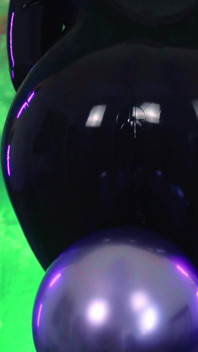Balon powietrzny fetysz wideo guma POV