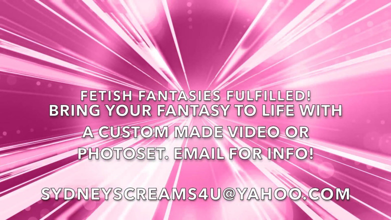 Sydney screams fetish: Chat grassa in bikini - HD mp4