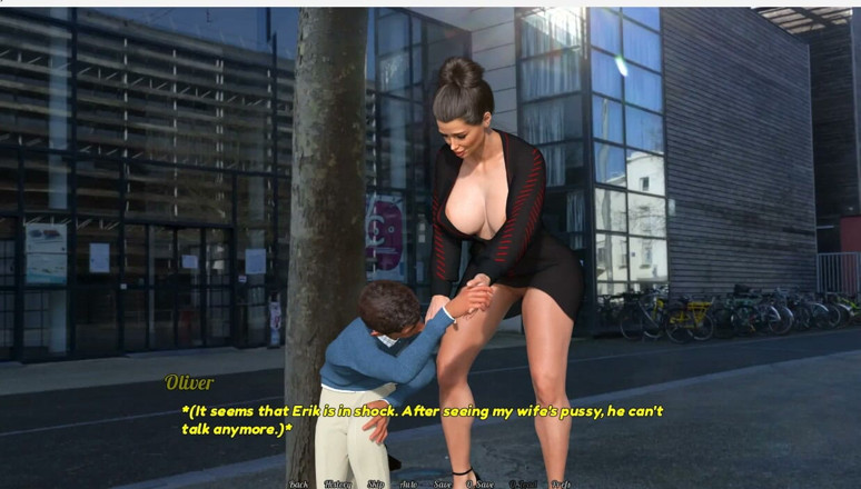 XXX Games Bunk: Mükemmel ev hanımı - oyun - rol yapma - evli kadın kendini collegue'ye...