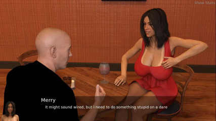 Dirty GamesXxX: Proyecto esposa caliente: esposa pervertida y un extraño en baño...