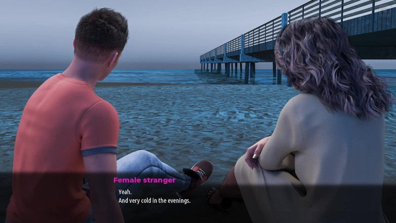 AVN Teller: Breeze of Passion 08 - nudistenmilf wordt gevingerd op het strand