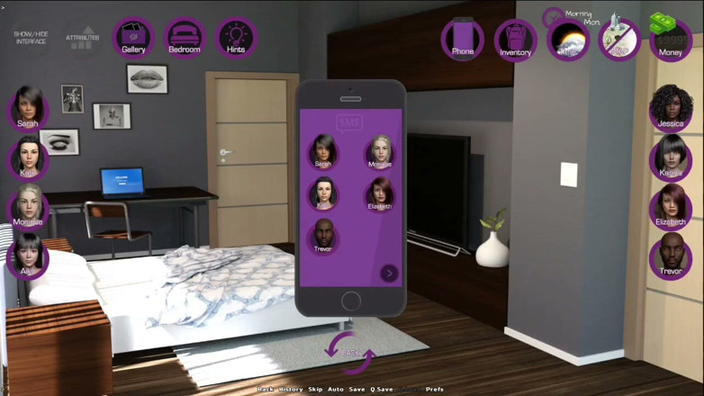 Johannes Gaming: Desejos indecentes # 5 Kate faz um show para mim