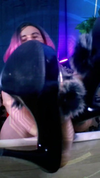 Lady Angela High Heel Slides Mesmerize Speciální efekty