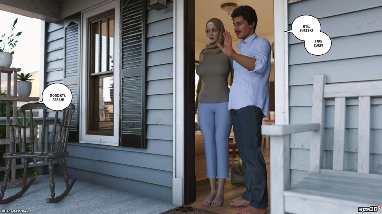 Adultgameplayvideos studio: The Masseur - Chapter 5 - Farah Sent Yusuf Home and Then Started...