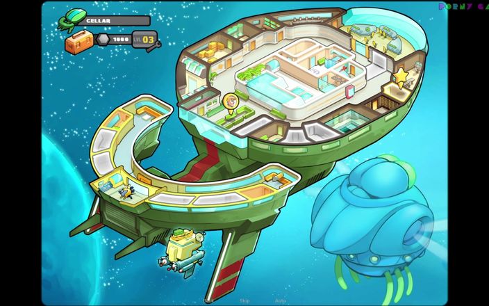 Porny Games: Sauvetage spatial : Code Pink (v12.5) - motarde aux tats sympas