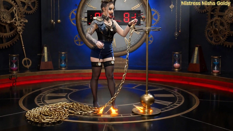 Goddess Misha Goldy: Tick Tock You Can't Stop