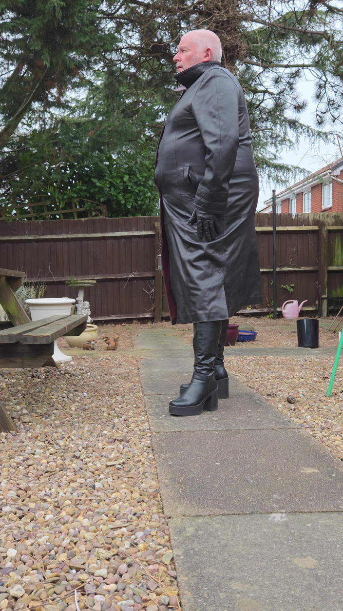 Leatherman63: Trench Coat din piele