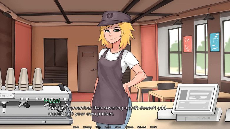 Futavision: Hazelnut latte: erkek kadın trans barista'nın ağzını dölle dolduruyor