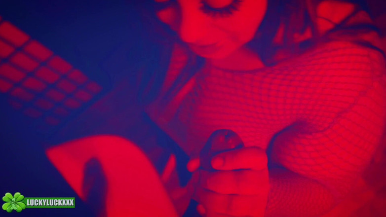 Lucky Luck XXX: Glückliches mädchen sophia rose - rotlicht spezieller erstaunlicher pOV-blowjob