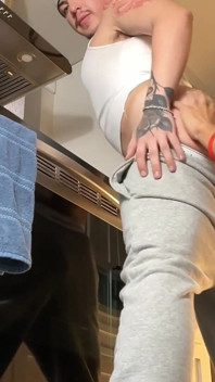 Großer Schwanz Gut Bestückt Papi Cholo Schläger Fickt Großen Unbeschnittenen Schwanz Anal Arsch