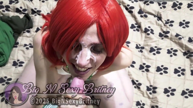 Big N Sexy Britney: Big N Sexy Britney - Stříkání / stříkání na obličej Část 3 - Sexy amatérské...