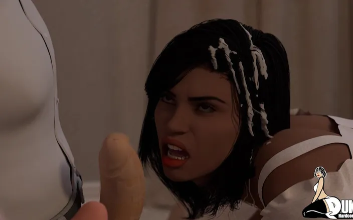 Dukes Hardcore Honeys: Sexy big booty bitches take long dick