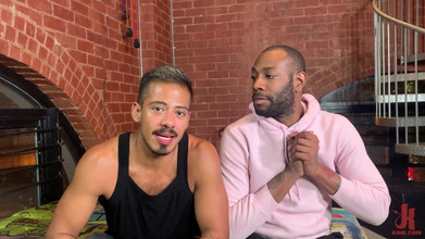 Kinky Bites Gay: Cruisin' para un extraño: August Alexander y Santino Cruz raw