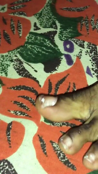 African Girl Striptease