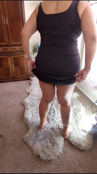 At 71 Yrs, I Was Feeling Very Naughty Taking off My Dress & Showing My Privates