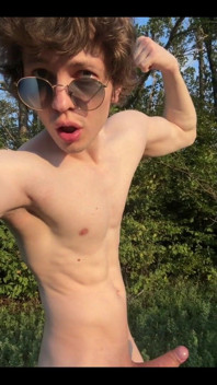 Risky but Beautiful Sounds of Nature and a Little Flexing with Sunset on My Body