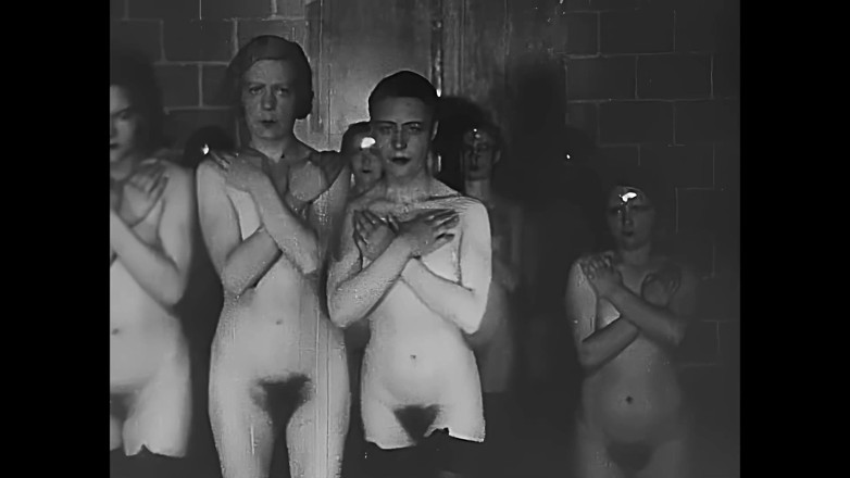 Vintage Erotic Archive: Messe Noire 1928 восстановленный беззвучный эротический фильм