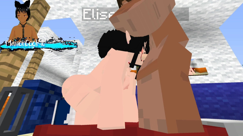 Manor Cookie: Minecraft Jenny Mod Fapcraft Elise sempre tem a boca aberta...