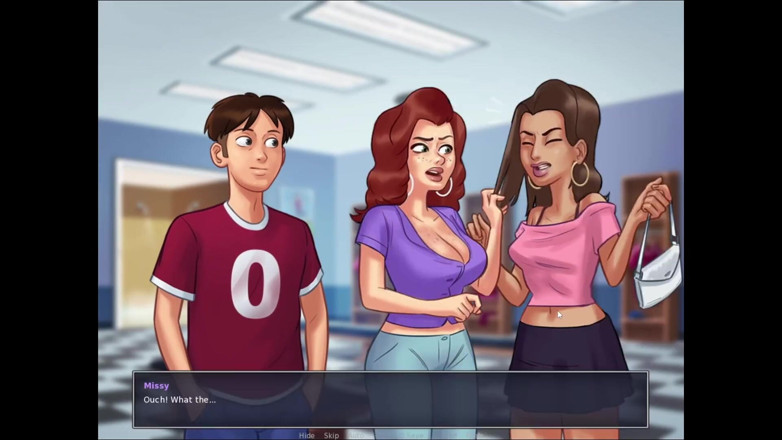 LewdArcade: Summertime Saga Roxxy [01] Animation Samling [del 34] Naken sex spel spela [18+] Vuxen...