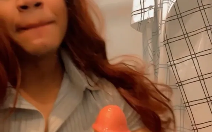 Hicktown_hoochi: 13 Minutes of Sloppy Gagging on 11 Inches of White Cock