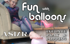 MistressOnline: Diversión con globos