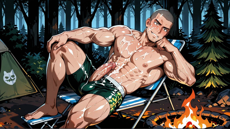 Erotic Man: Ai сперма капає з чуваків