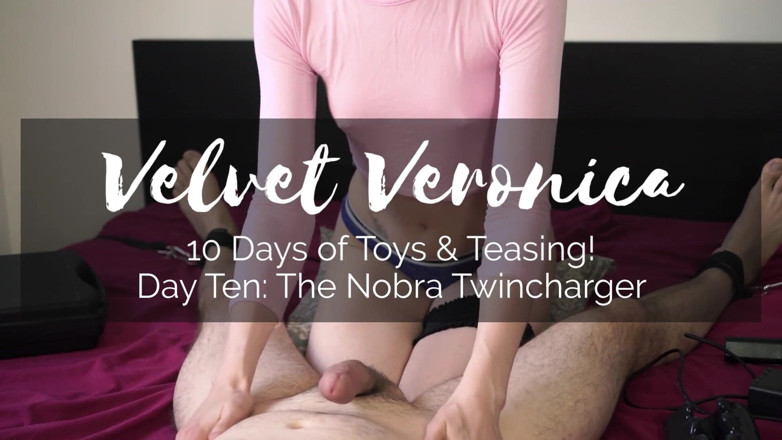 VelvetVeronica: 미친 바이브레이터로 오르가즘 후 고통! | 베로니카