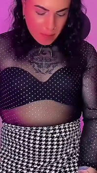 Trans Girl Emma Ink Masturbates Before Date