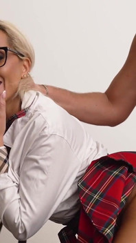 Slutty Student Got Fucked and Creampied by Italian Teacher