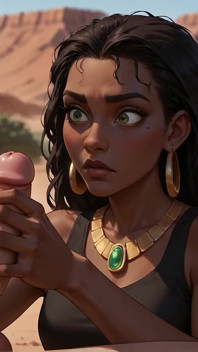 L’apogée du désert gorgé d’eau de la reine d’ébène : une nana noire excitée et sexy !